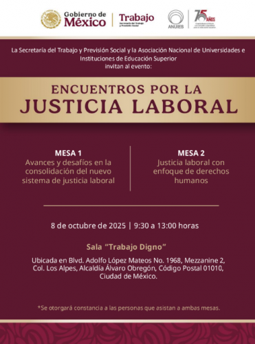 Invitación: Encuentros por la Justicia Laboral